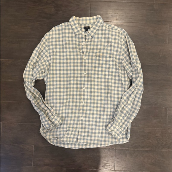 J. Crew Other - Men’s J. Crew Gingham Casual Button Down Shirt size L Top